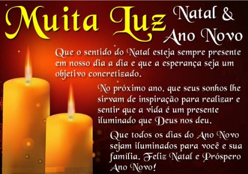 Francisco Bagatini: MENSAGEM DE NATAL E ANO NOVO Francisco Bagatini: MENSAGEM DE NATAL E ANO NOVO